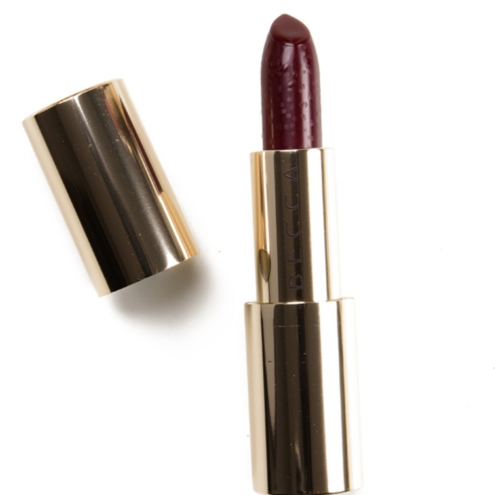 🌟HP🌟❇️🧚‍♀️MAROON BECCA DISCONTINUED Ultimate Lipstick Love NWT